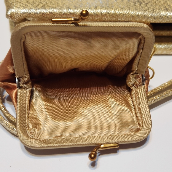 Vintage Gold Evening Handbag - Picture 7 of 9